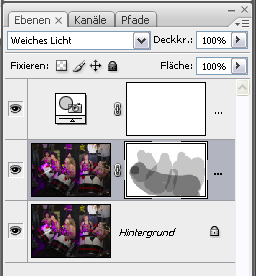 Ebenen maske auftragen PS